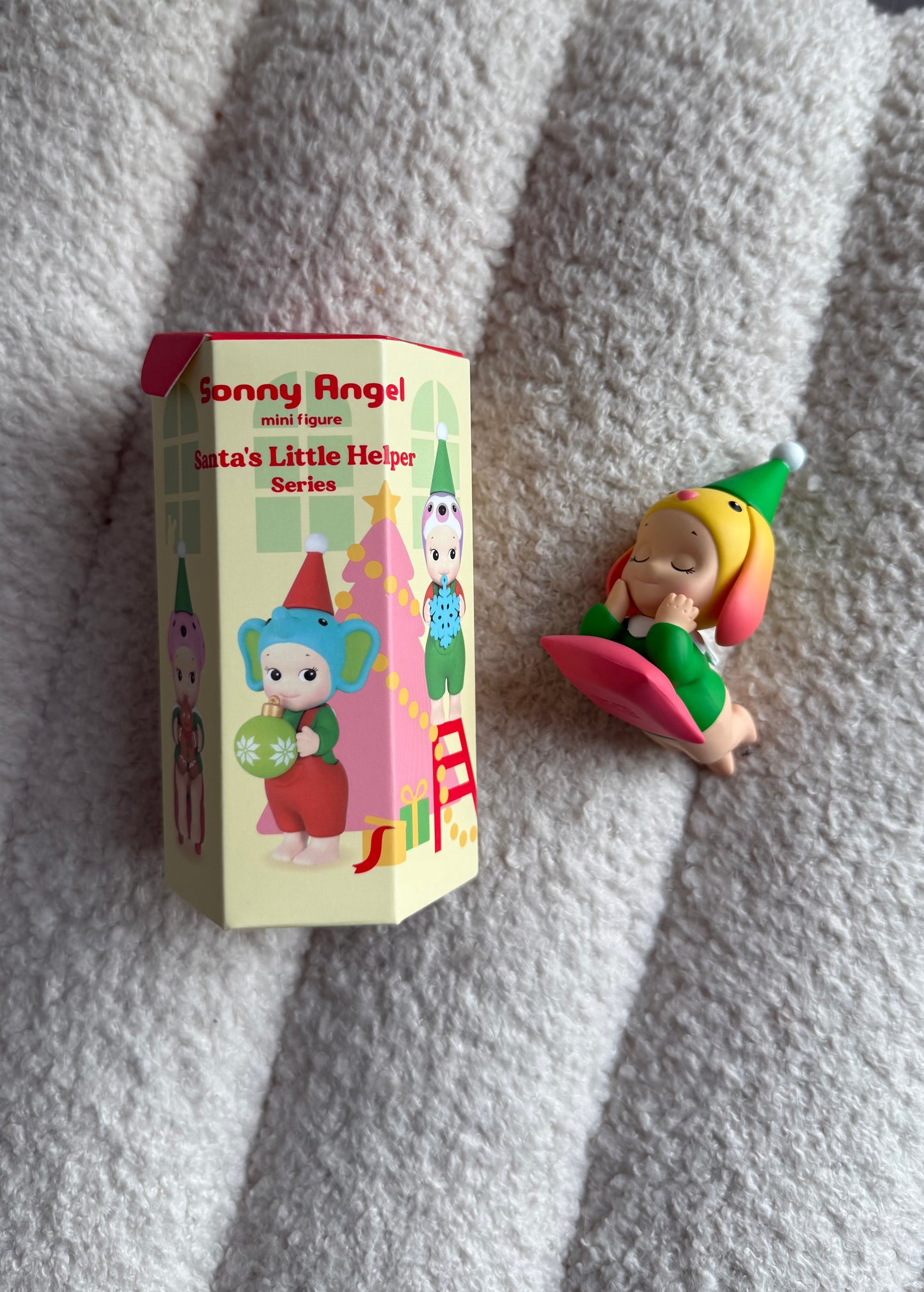 sonny angel santa’s little helper lop rabbit