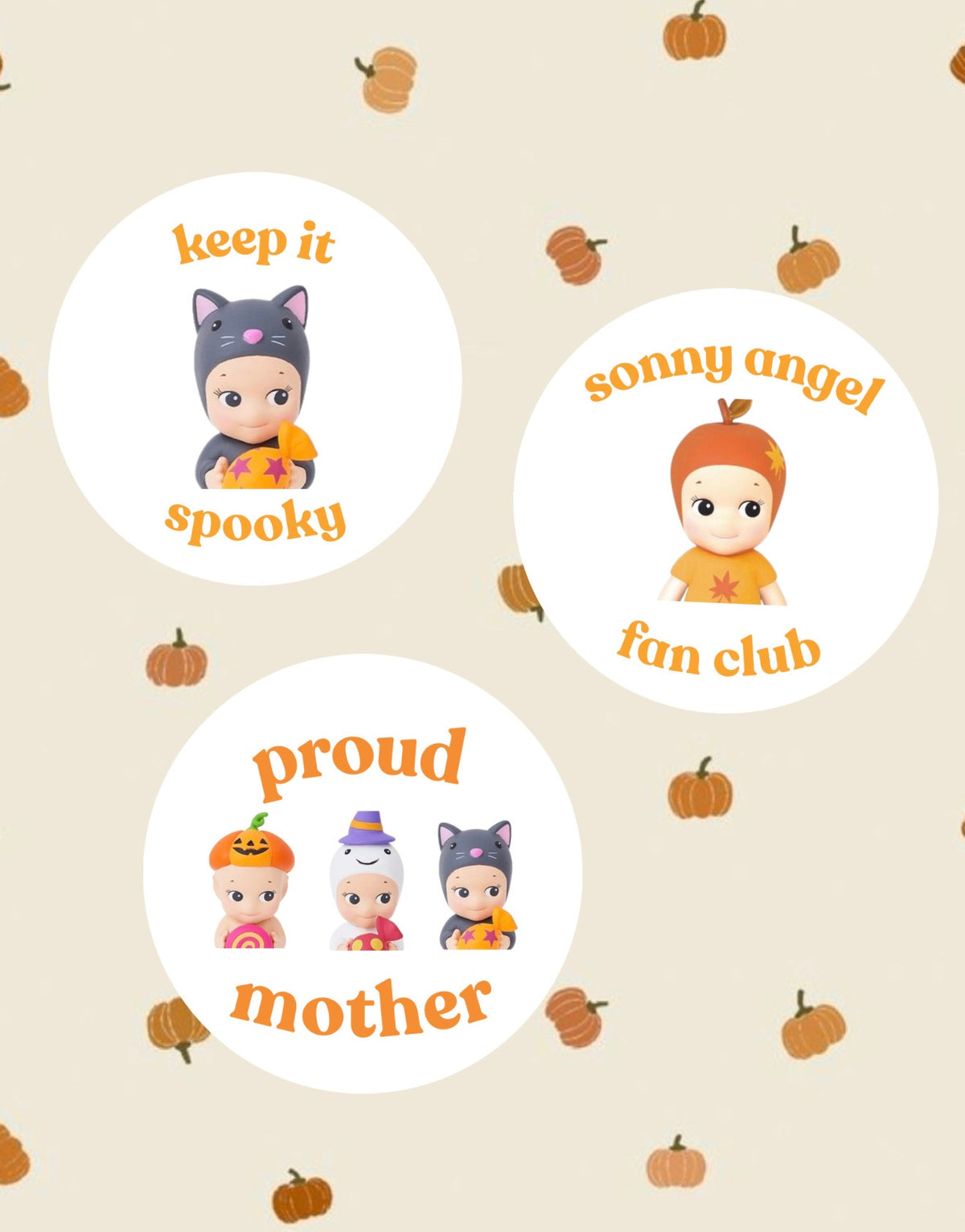 fall bumper stickers - 3 pack
