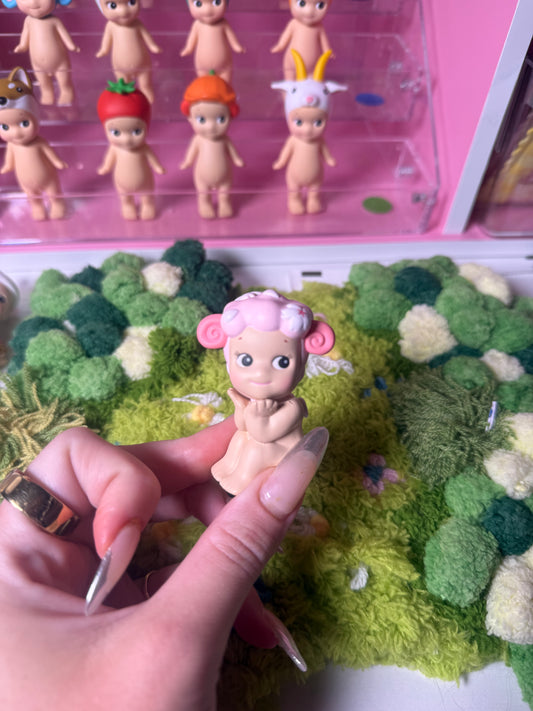 sonny angel opened cherry blossom hanami sheep