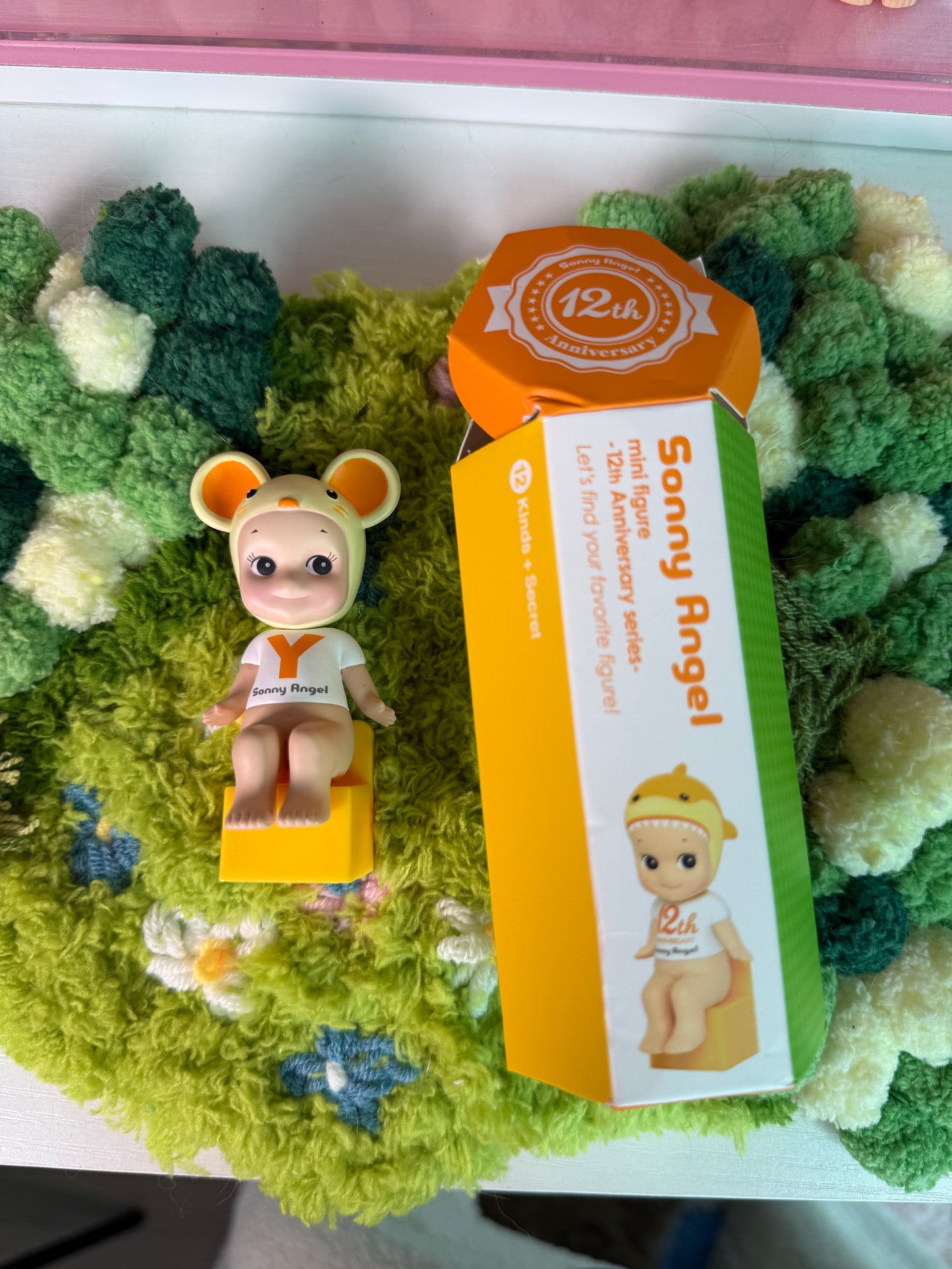 sonny angel opened 12th anniversary mouse