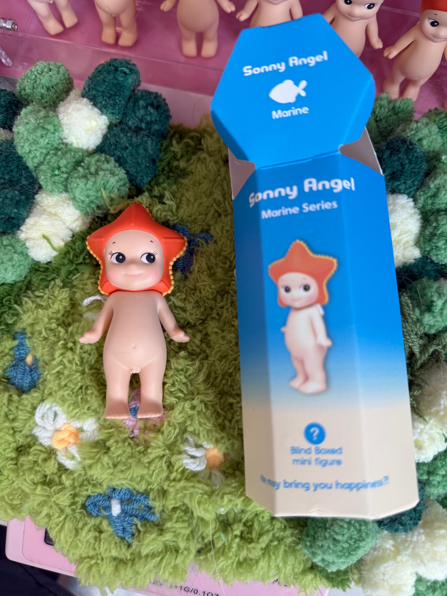sonny angel opened marine starfish