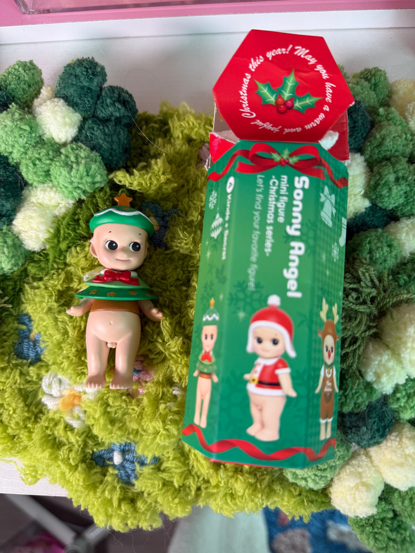 sonny angel opened 2015 christmas tree unrefined