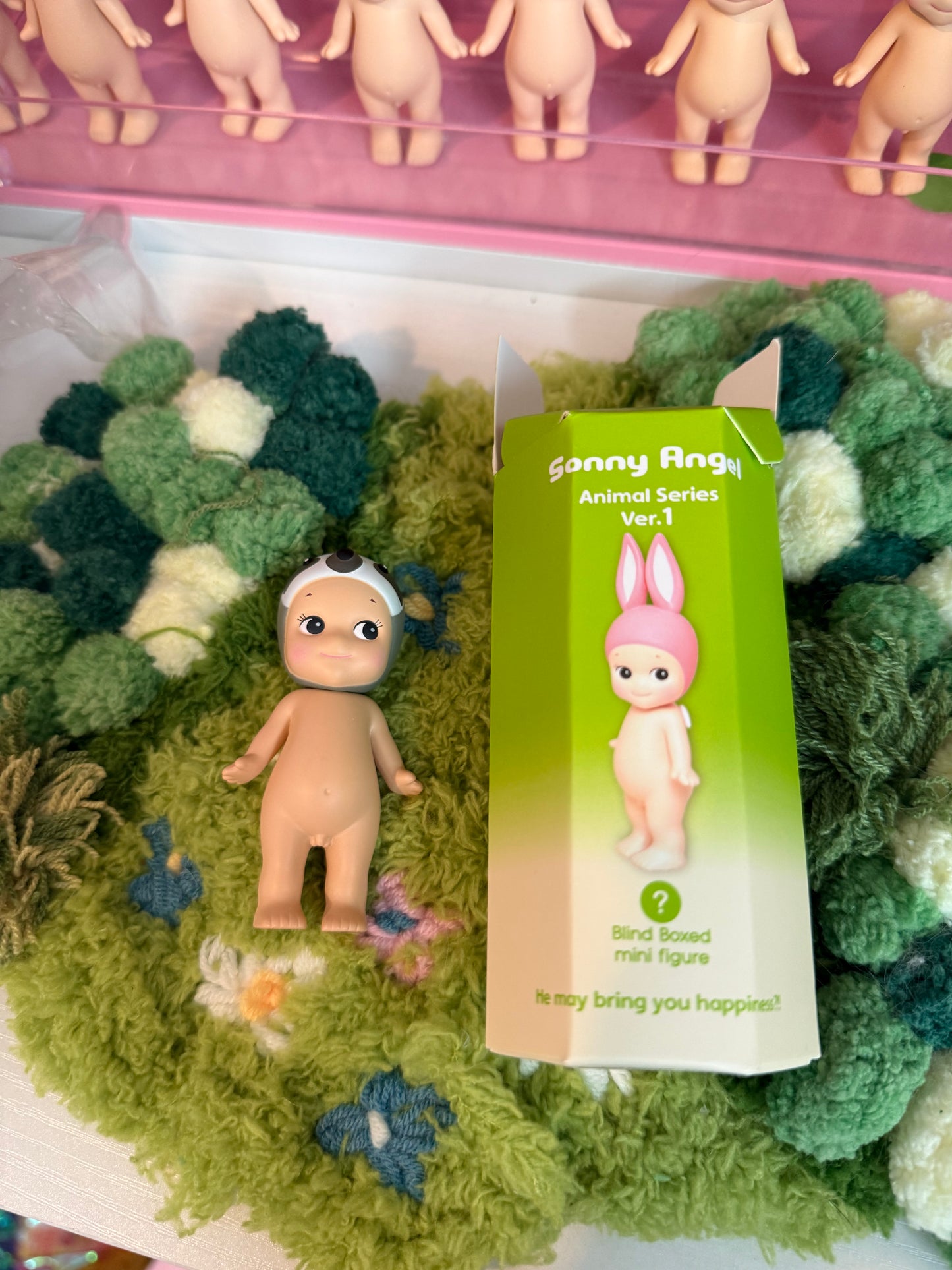 sonny angel opened sloth animal v1