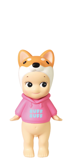 sonny angel opened dog time Shiba Inu