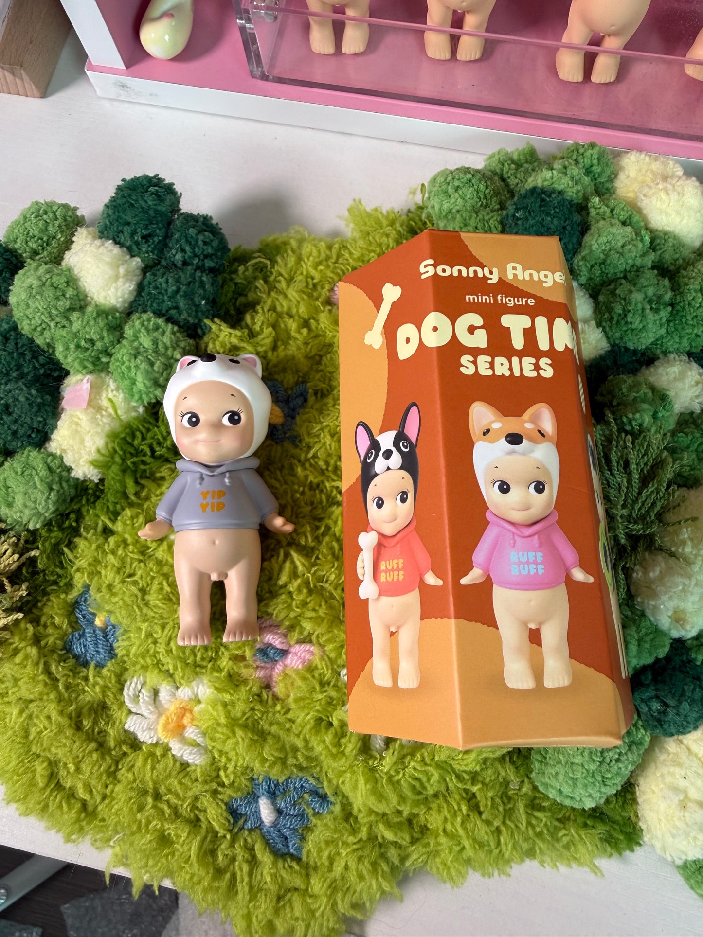 sonny angel opened dog time pomeranian
