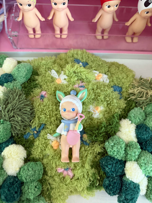 sonny angel opened winter wonderland fawn