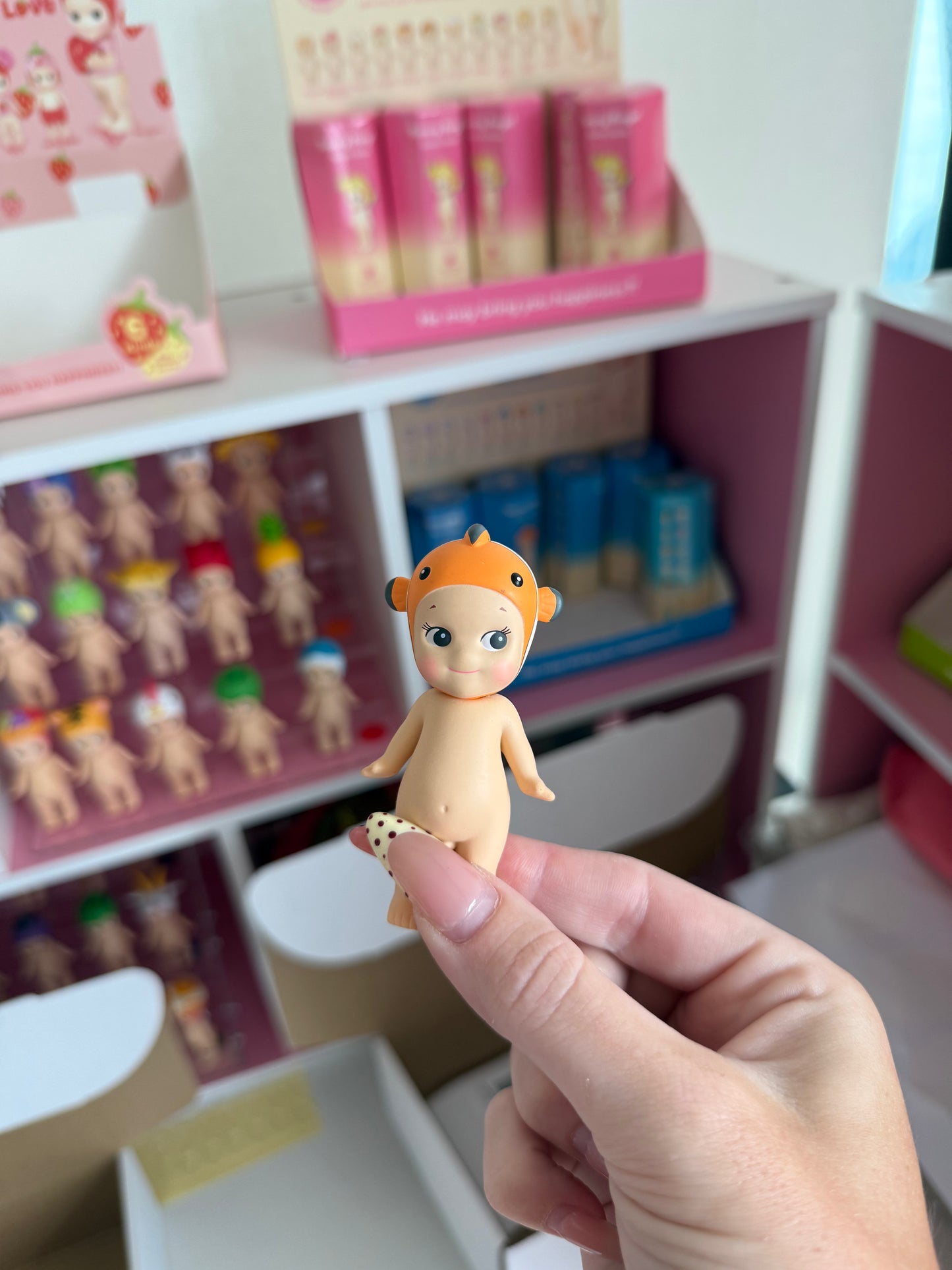 sonny angel opened marine clownfish