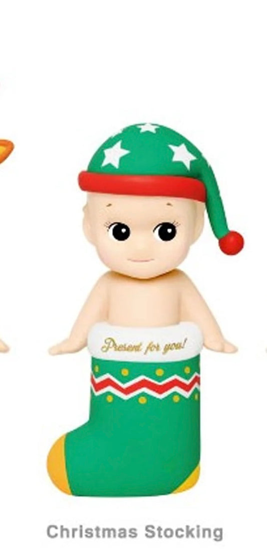 sonny angel opened 2016 christmas stocking