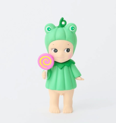 sonny angel opened pumpkin patch frog