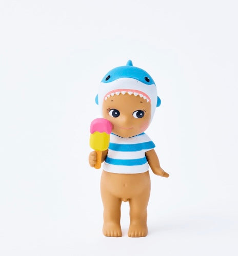 sonny angel opened summer vacation shark