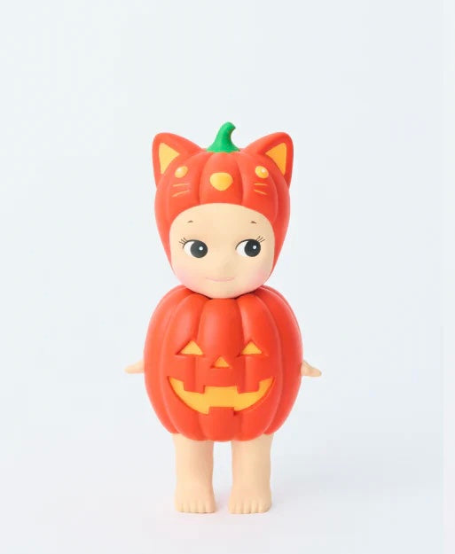 sonny angel opened pumpkin patch cat