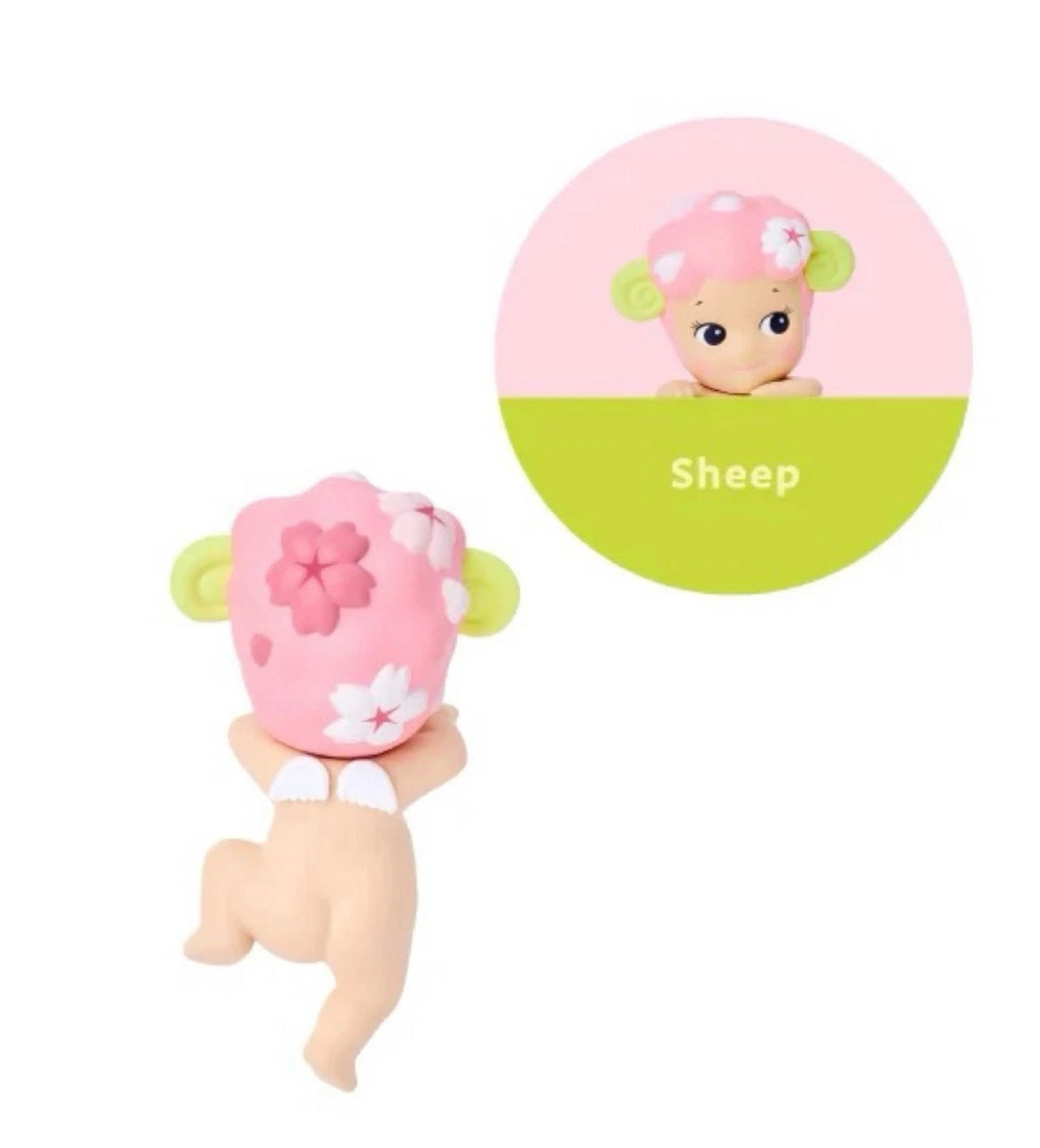 sonny angel opened cherry blossom sheep hipper