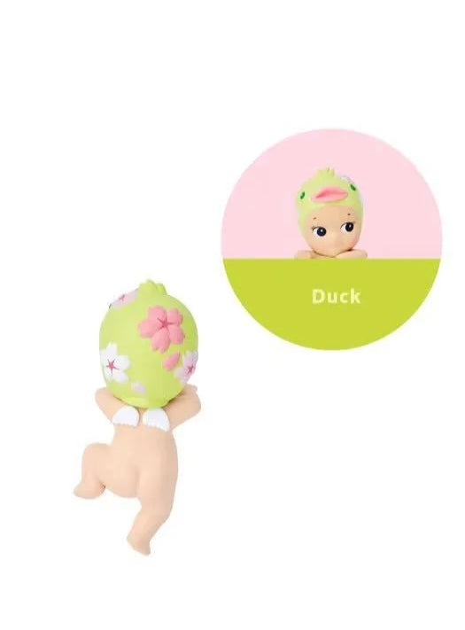 sonny angel opened cherry blossom duck