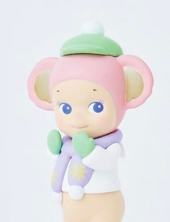 sonny angel opened winter wonderland mouse