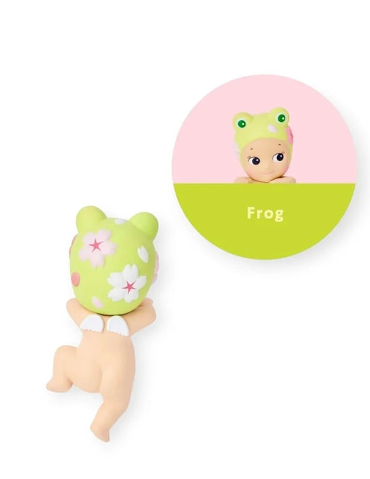 sonny angel cherry blossom hipper frog