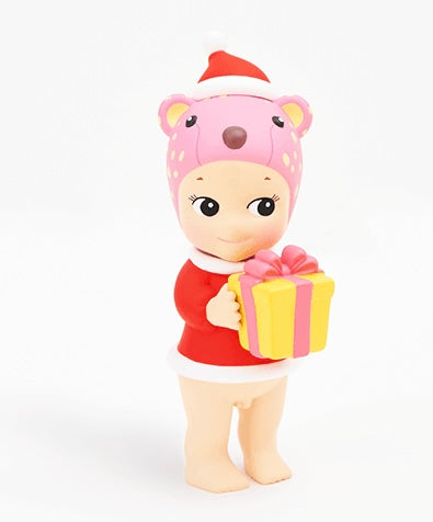 sonny angel opened 2020 Christmas wrapped present