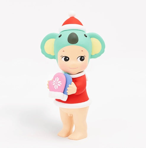 sonny angel opened christmas gifts koala mittens