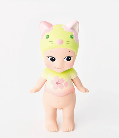sonny angel opened cherry blossom cat