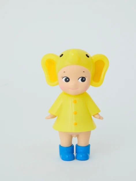 sonny angel opened rainy day elephant