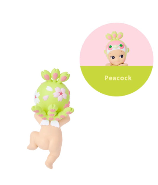sonny angel cherry blossom hipper peacock