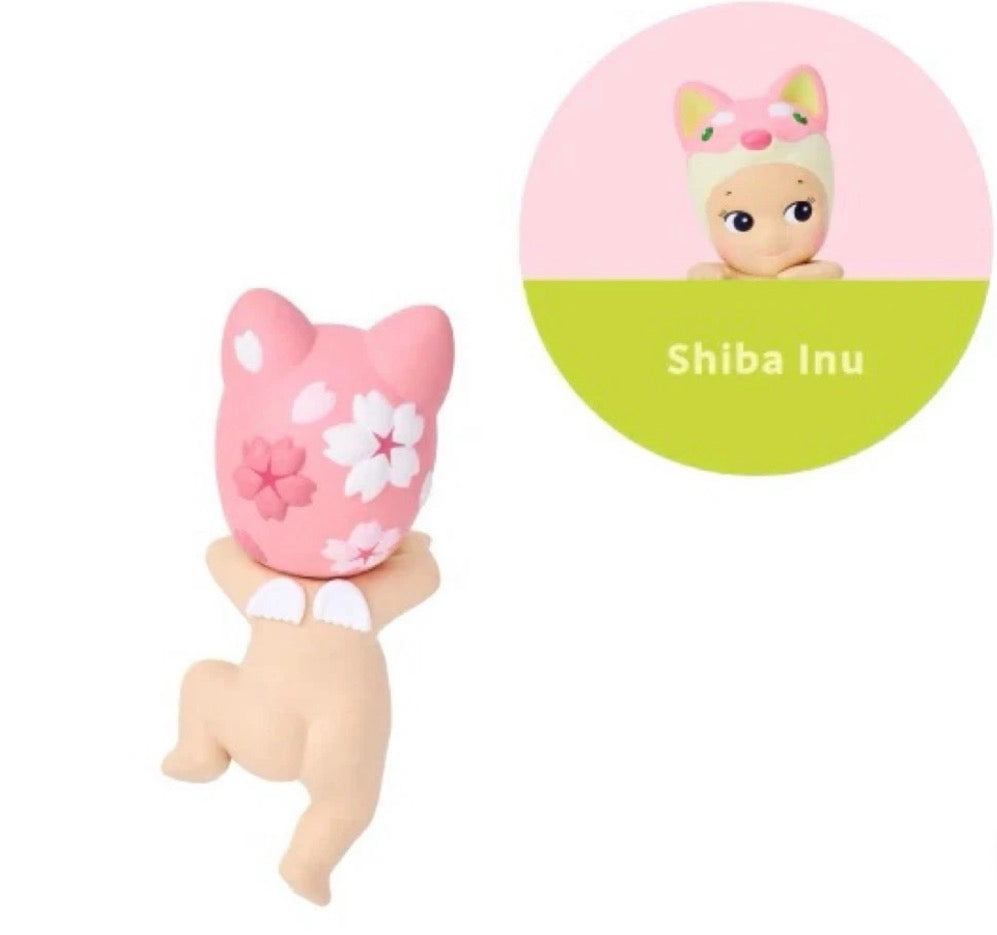 sonny angel cherry blossom shiba inu hipper