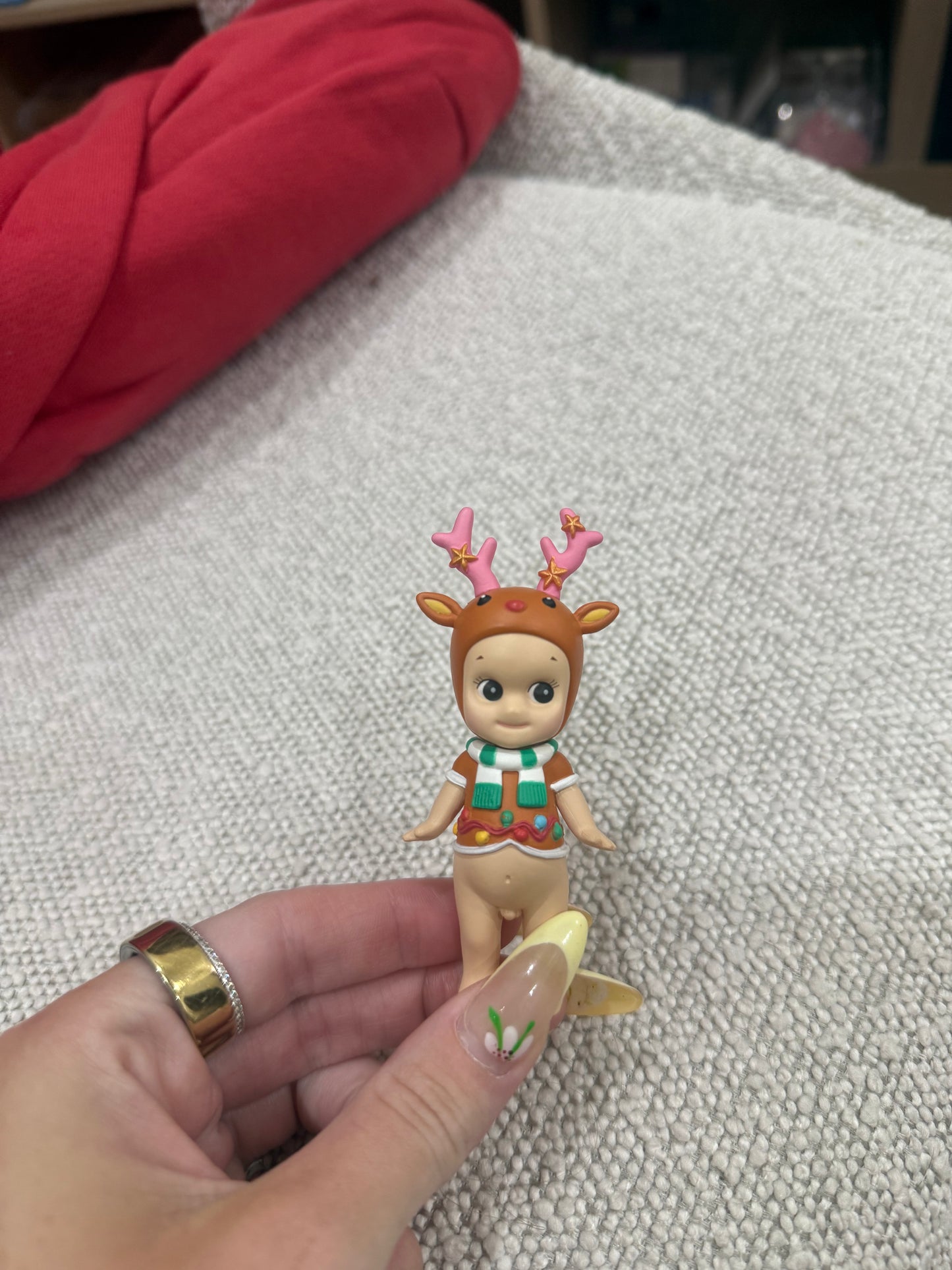 sonny angel opened 2016 christmas reindeer