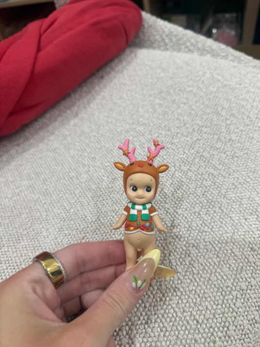 sonny angel opened 2016 christmas reindeer