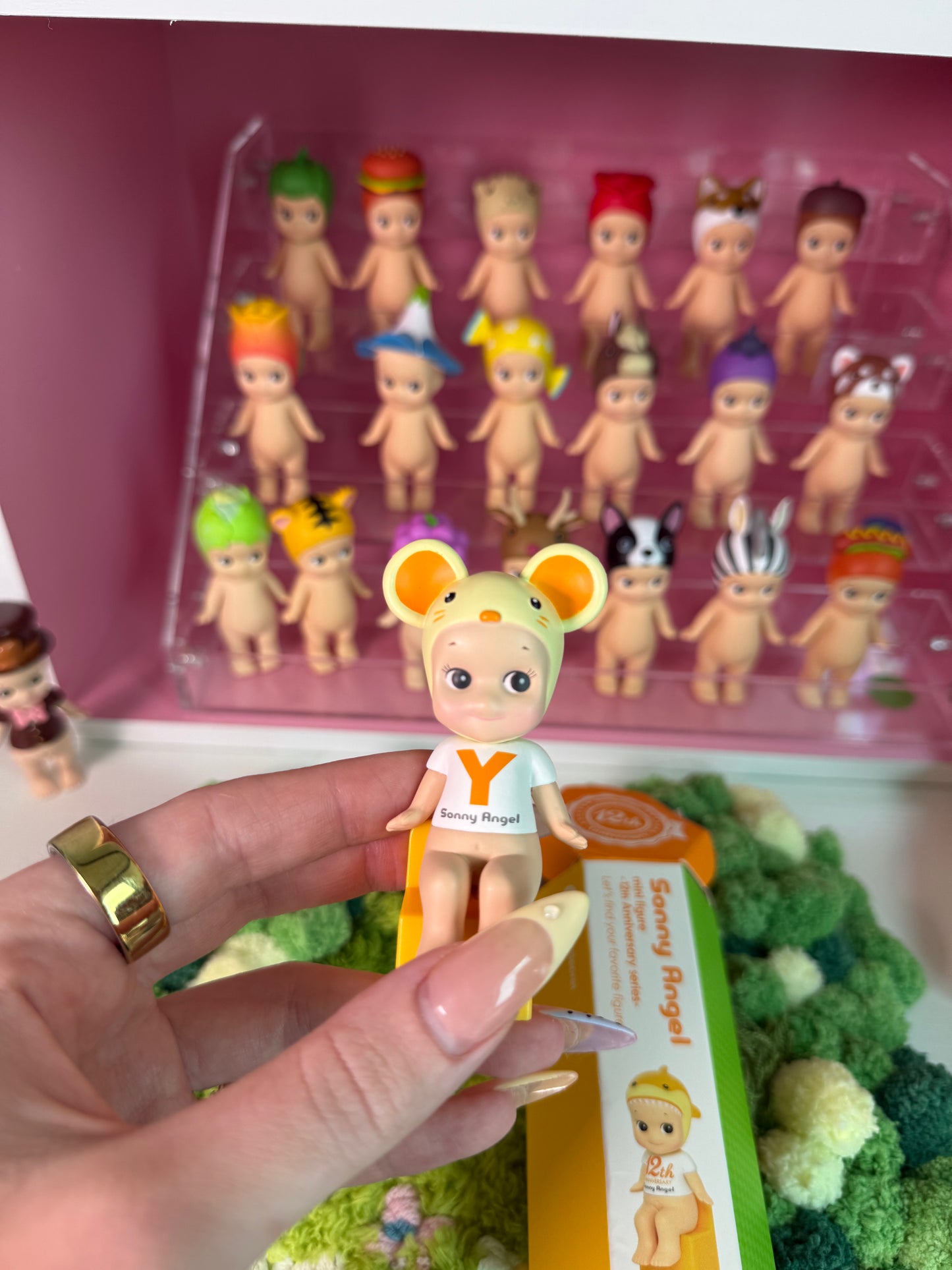 sonny angel opened 12th anniversary mouse