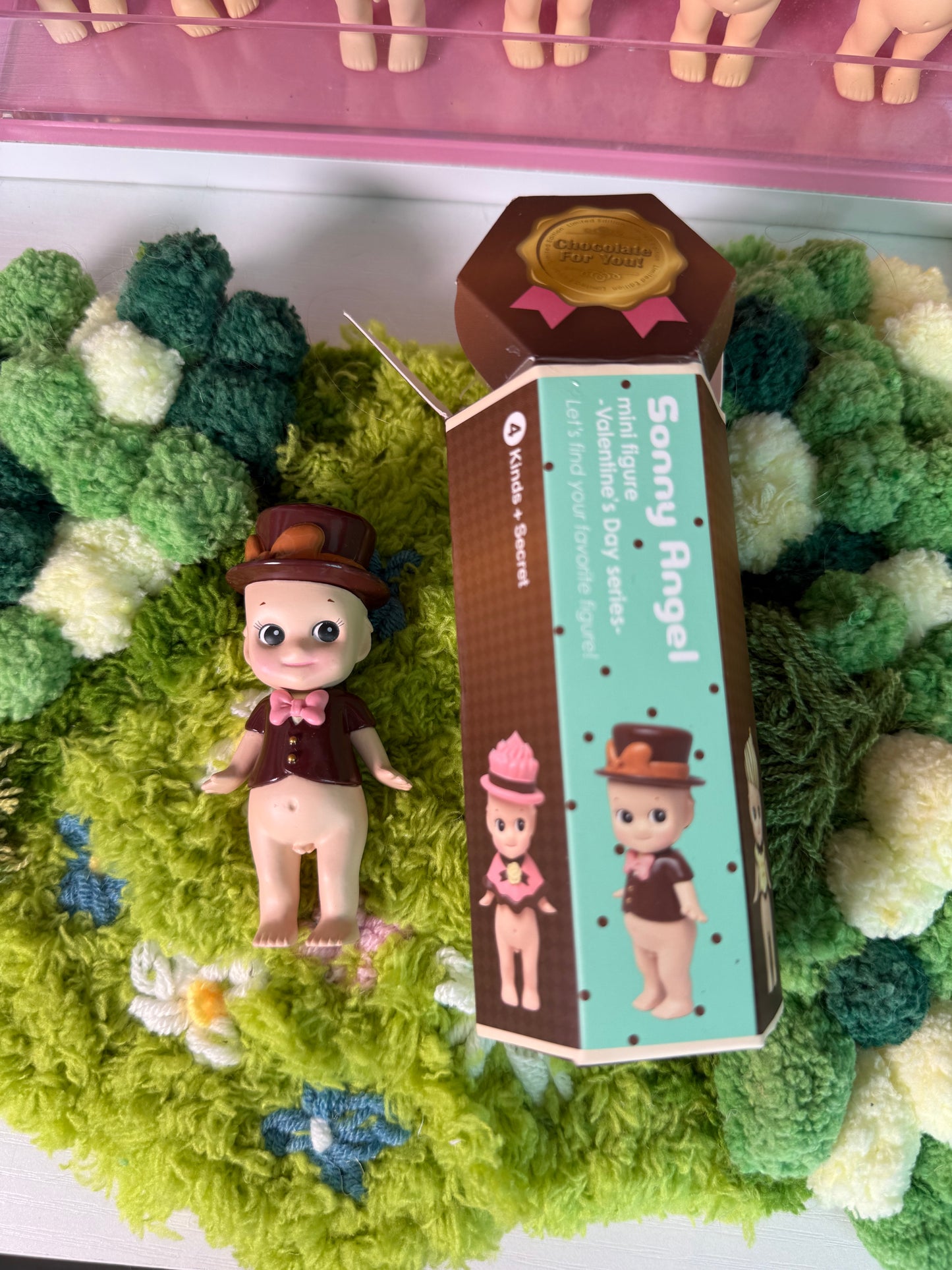sonny angel opened valentines 2015 dark chocolate