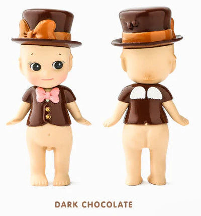 sonny angel opened valentines 2015 dark chocolate