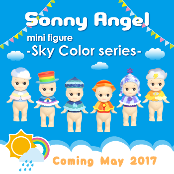 sonny angel opened sky color 2017 series rainbow