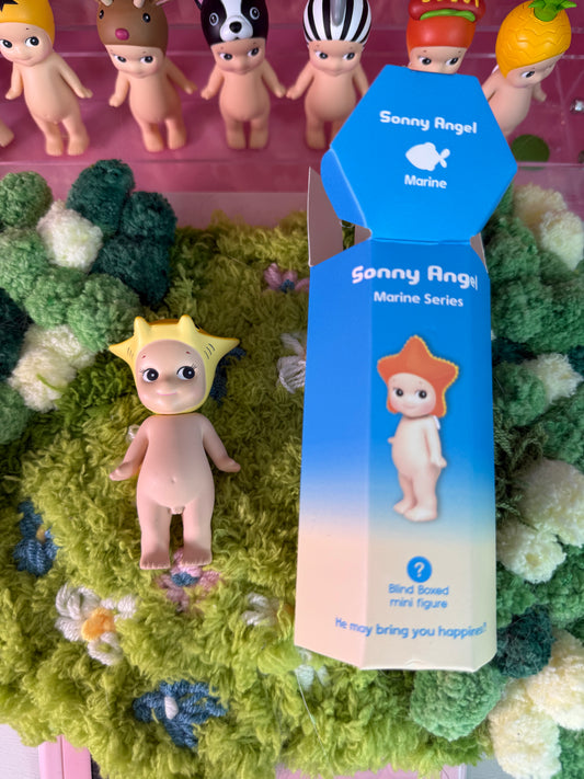 sonny angel opened marine manta
