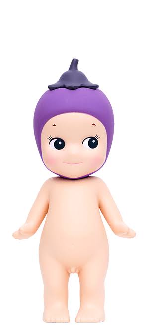 sonny angel opened eggplant fruit series