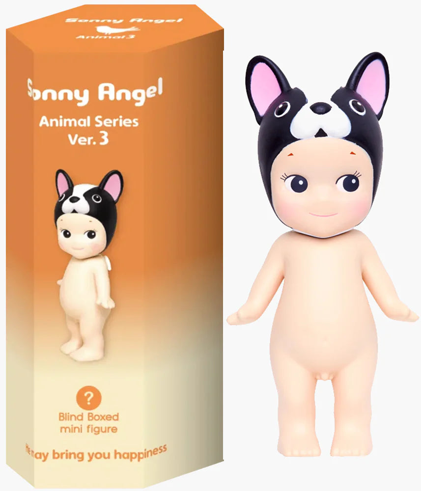 sonny angel opened French bulldog v3