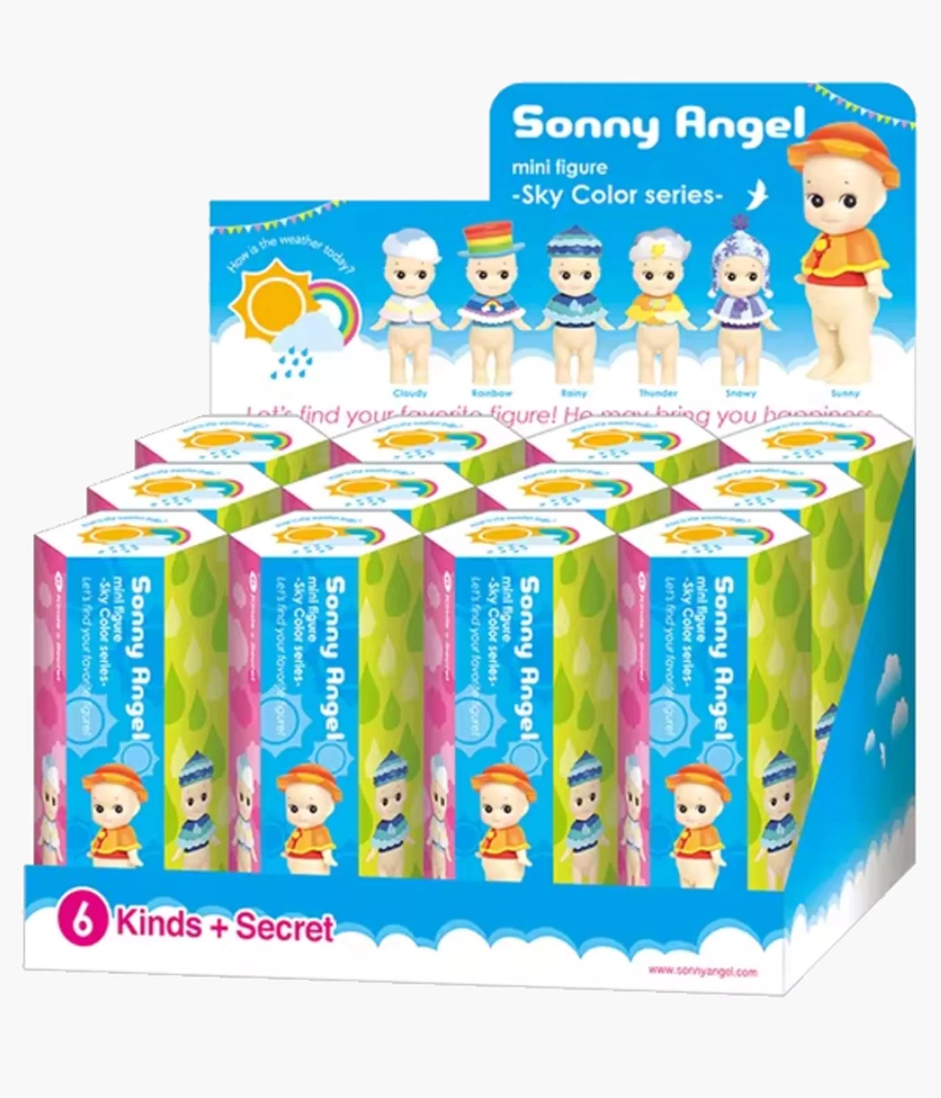 sonny angel sky color sealed but confirmed cloudy sonny