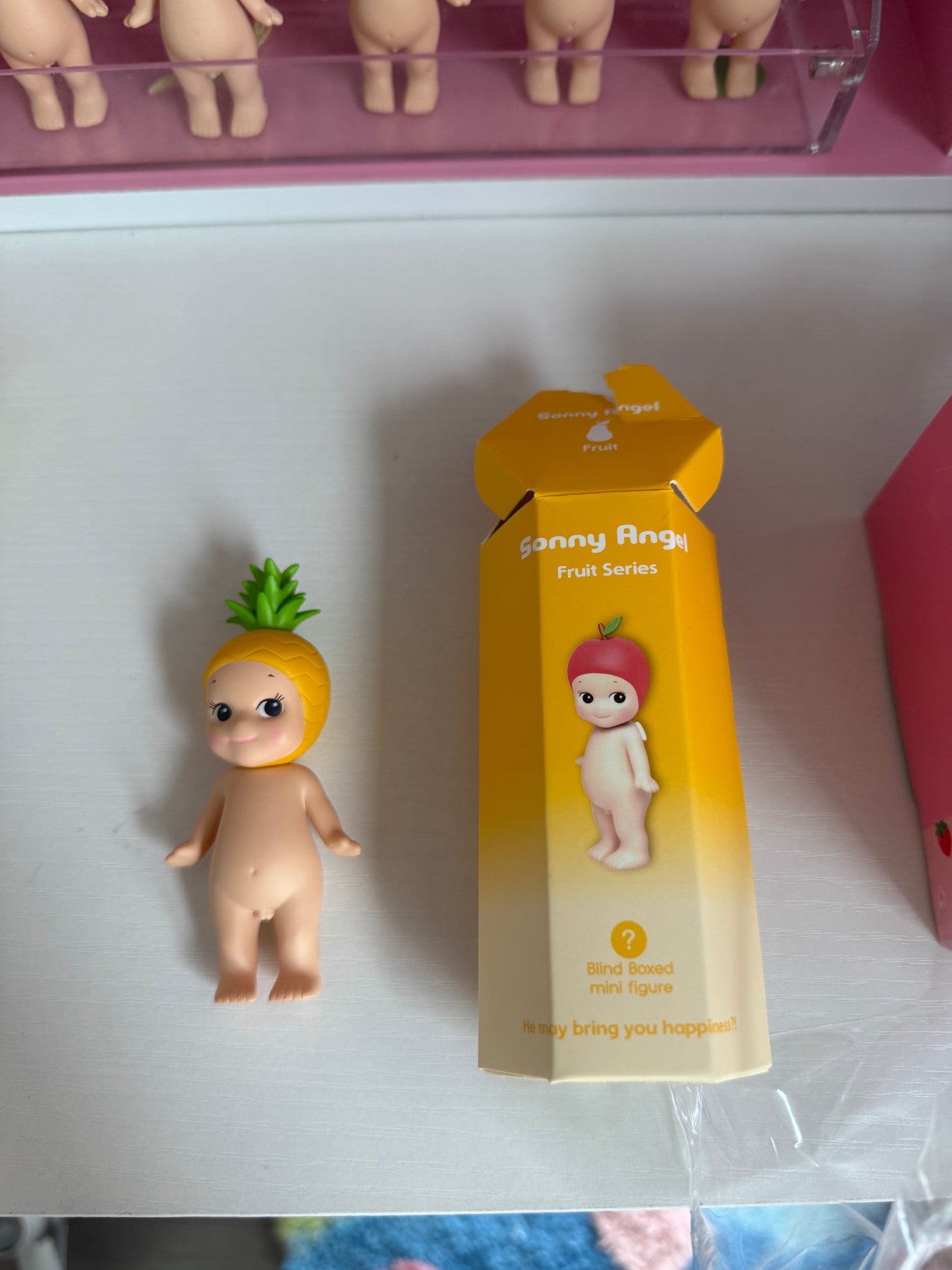 sonny angel opened fruit pineapple