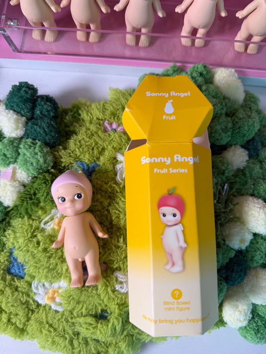 sonny angel opened fruit series peach