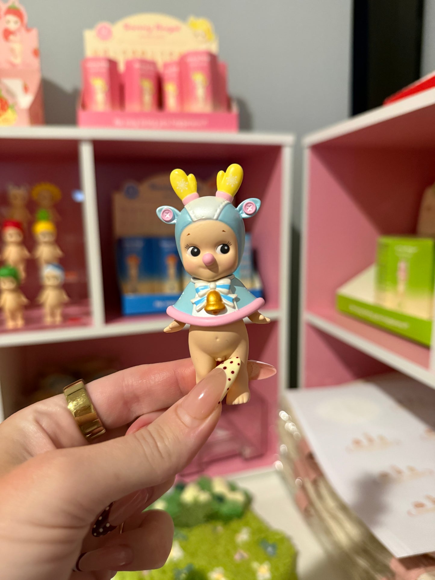 sonny angel opened 2017 secret Christmas reindeer