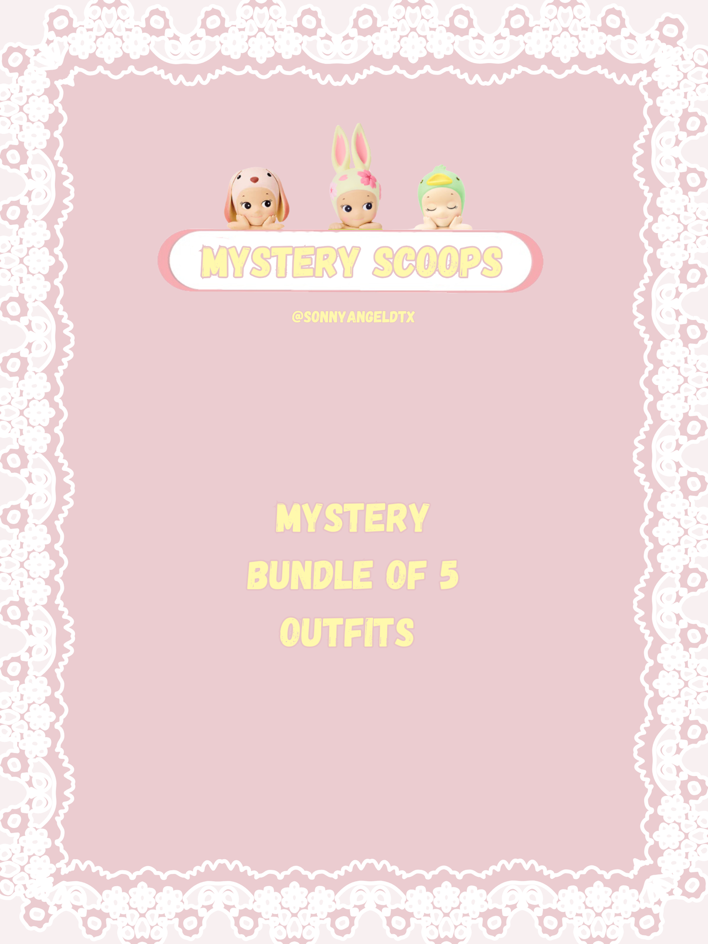 mystery bundle of 5 outfits