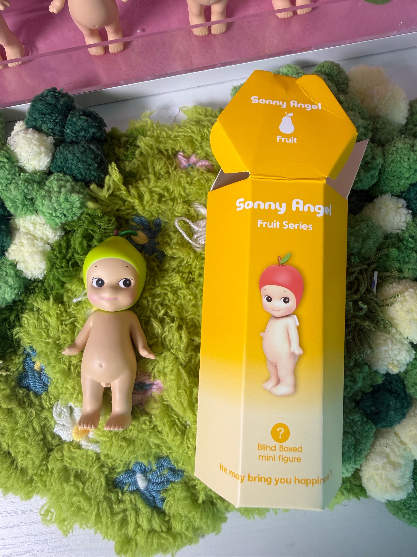 sonny angel opened fruit series pear
