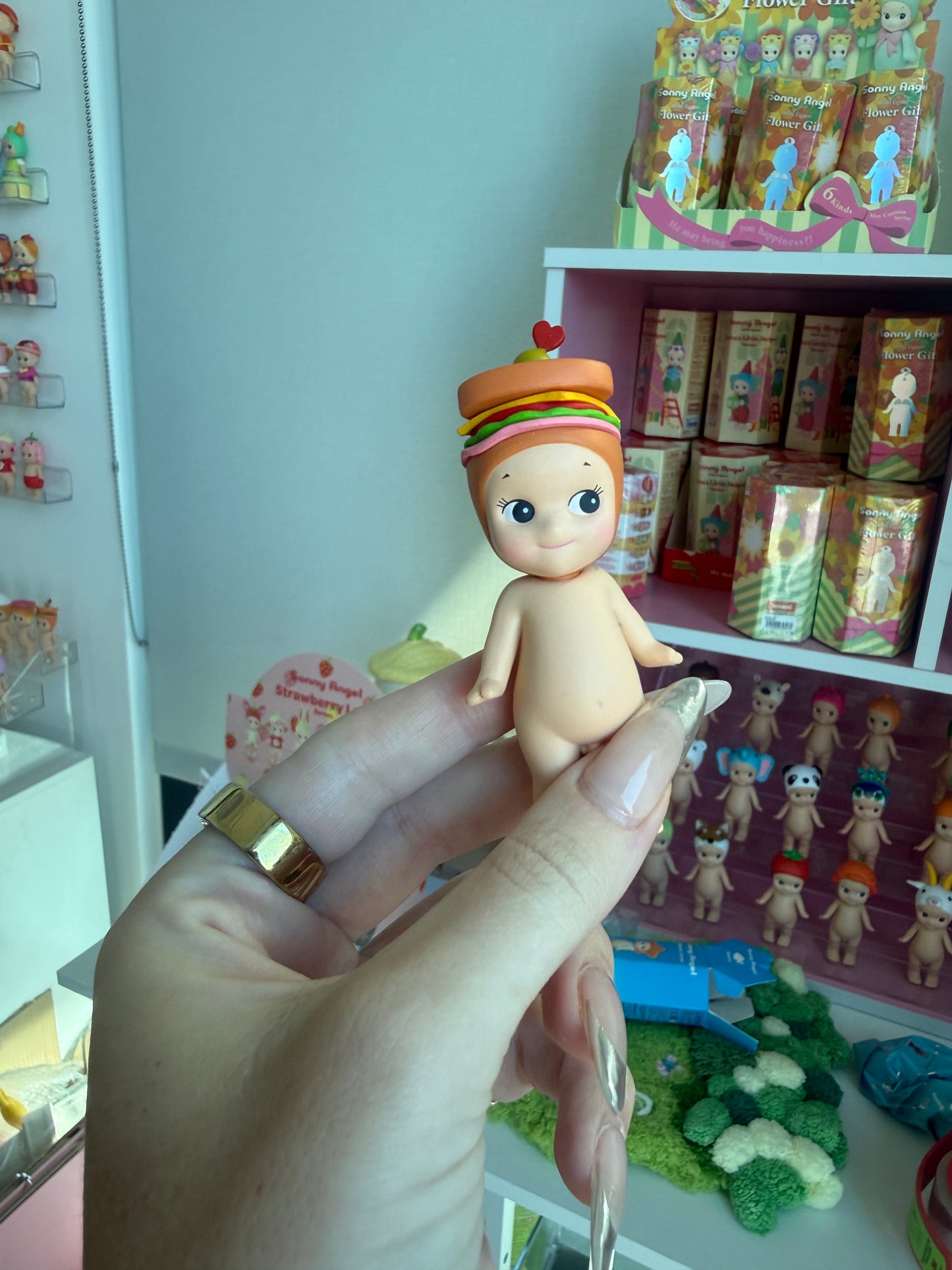 sonny angel opened sandwich snack