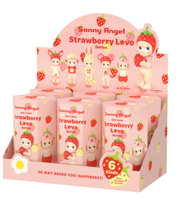 sonny angel strawberry love monkey