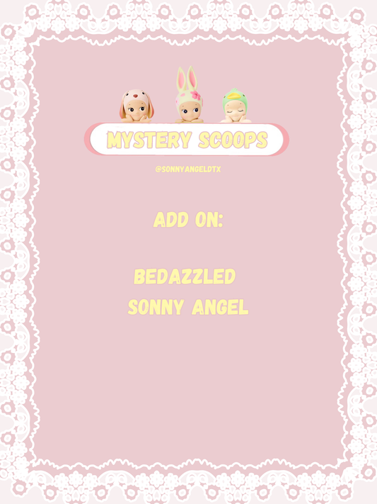 ADD ON: bedazzled sonny angel